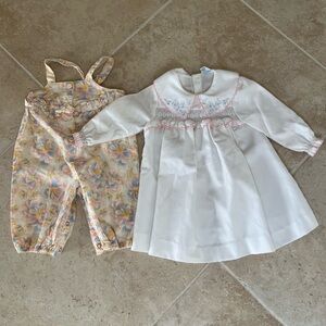 Infant dress and jumper